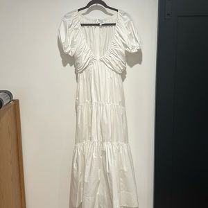 La Ligne White Ina Dress